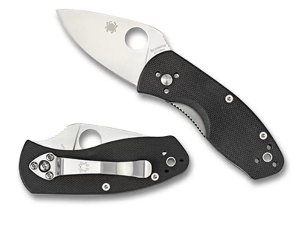 Spyderco Ambitious™ G-10 Black* Clipit