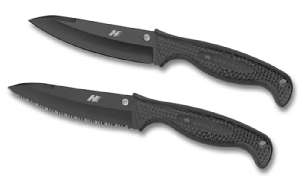 Spyderco Aqua Salt™ Frn Black/Black Blade* Fixed Blades