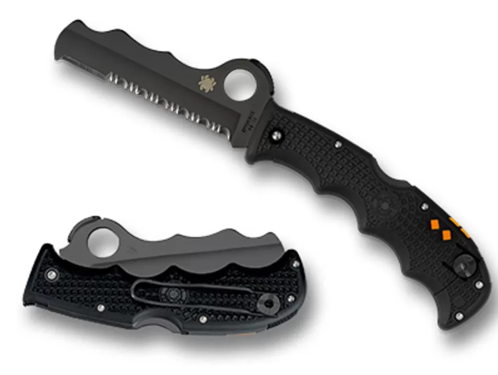 Spyderco Assist™ Frn Black/Black Blade* Clipit