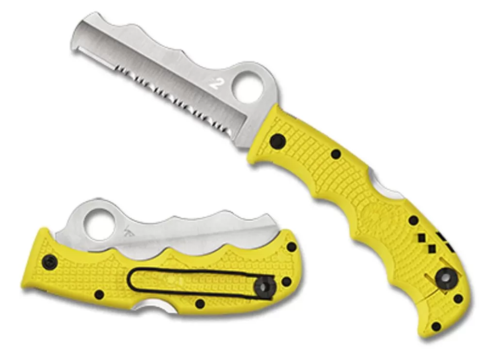 Spyderco Assist™ Salt® Frn Yellow* Clipit