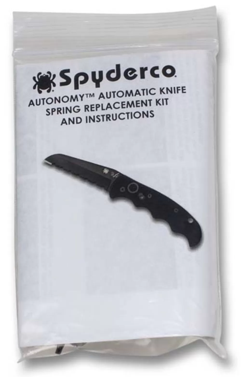 Spyderco Autonomy™ Parts Kit Black* Usa Made