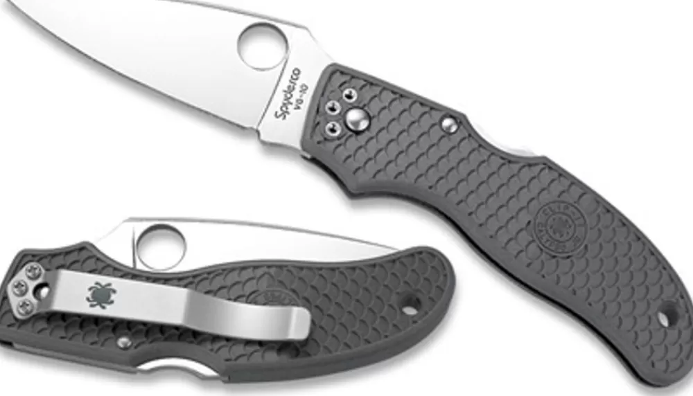 Spyderco Calypso Jr.™ Gray Frn* Archived Products