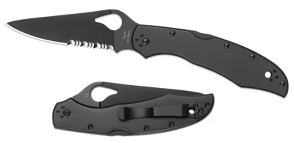 Spyderco Cara Cara® 2 Stainless Black Blade* Byrd Knives