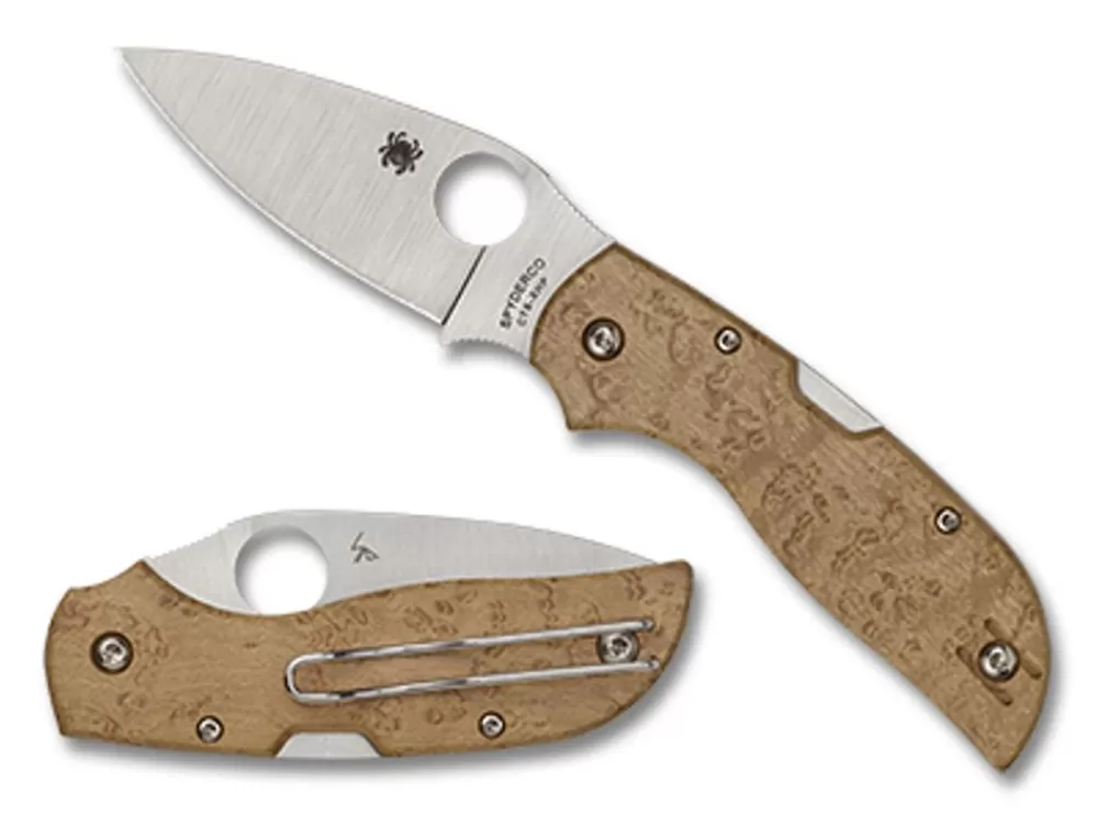 Spyderco Chaparral® Birdseye Maple* Clipit