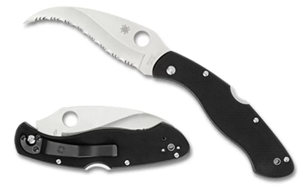 Spyderco Civilian® Clipit® Black G-10* Clipit