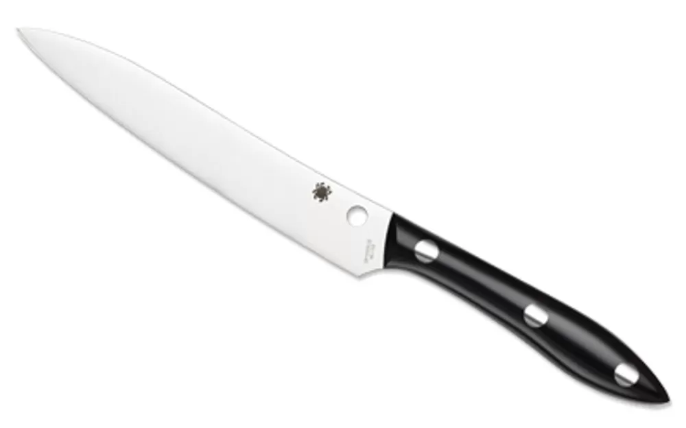 Spyderco Cook'S Knife Corian Black* Archived Products