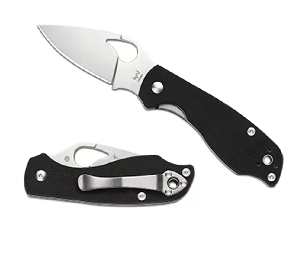 Spyderco Crow™ 2 G-10 Black* Archived Products