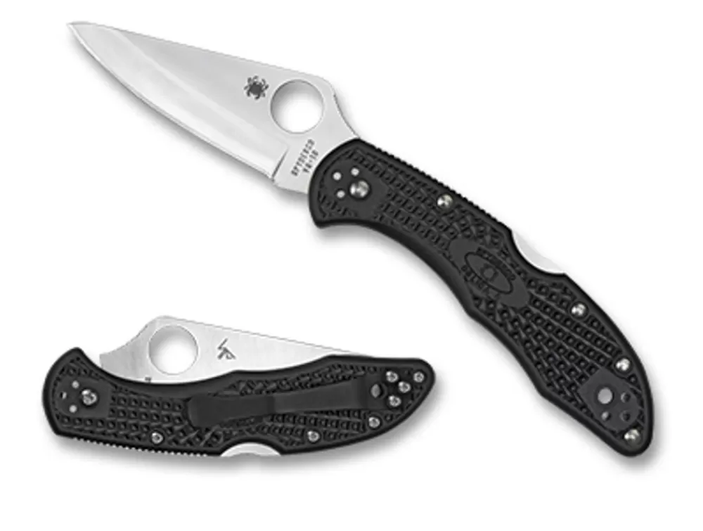 Spyderco Delica® 4 Frn Black* Clipit