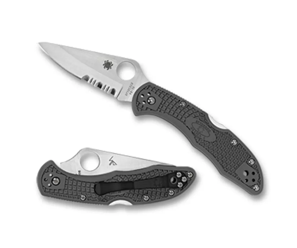 Spyderco Delica® 4 Frn Foliage Green* Clipit