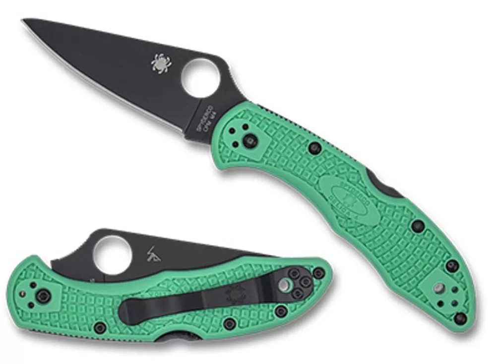 Spyderco Delica® 4 Mint Frn Cpm M4 Black Blade Exclusive* Exclusives