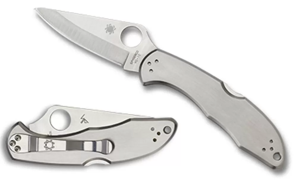 Spyderco Delica® 4 Stainless* Clipit