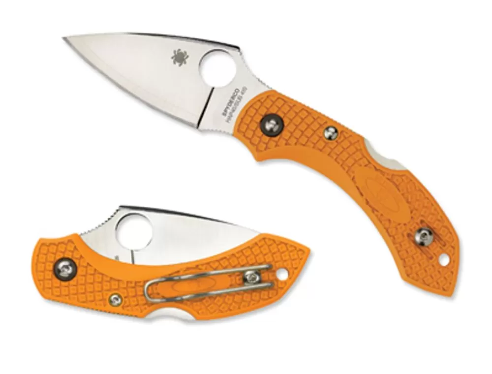 Spyderco Dragonfly™ 2 Burnt Orange Hap40 Sprint Run™* Archived Products