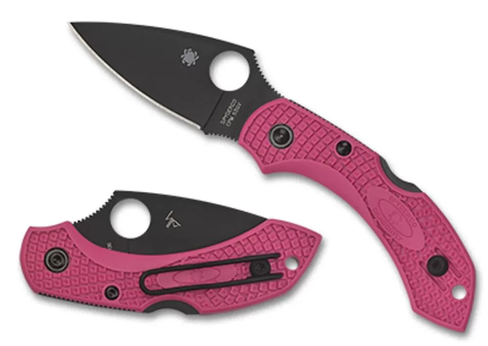 Spyderco Dragonfly™ 2 Frn Pink Cpm S30V Black Blade* Clipit