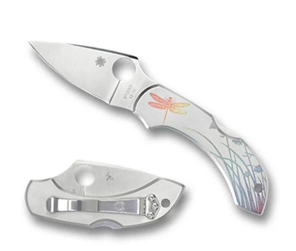 Spyderco Dragonfly™ Stainless Tattoo* Clipit