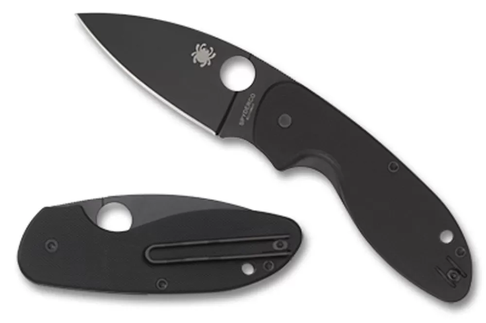 Spyderco Efficient™ G-10 Black/Black Blade* Clipit