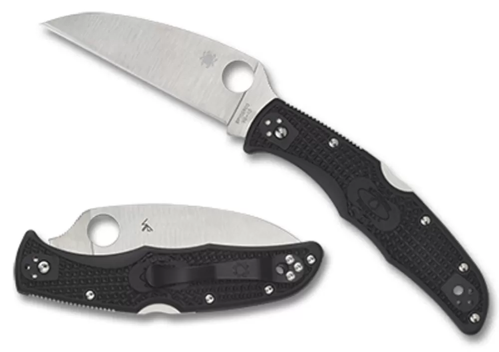 Spyderco Endura® 4 Frn Black Wharncliffe* Clipit