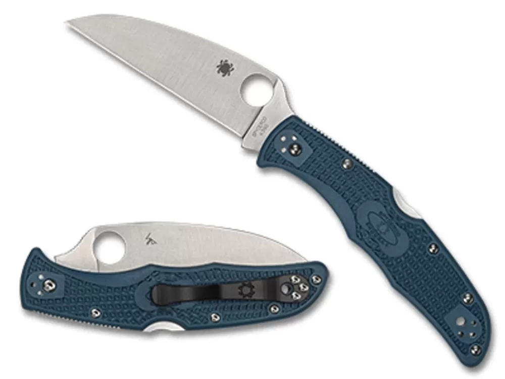 Spyderco Endura® 4 Lightweight Blue Wharncliffe K390* Clipit