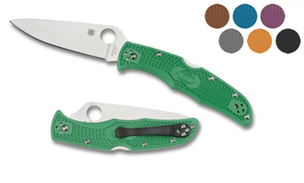 Spyderco Endura® 4 Lightweight Flat Ground* Clipit