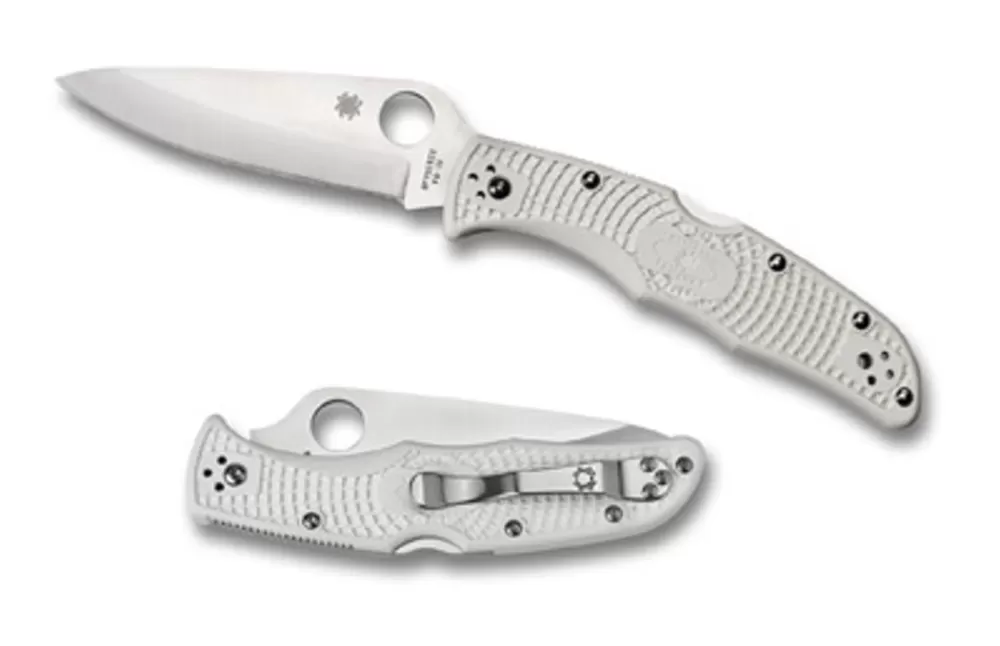 Spyderco Endura® 4 White Frn* Archived Products