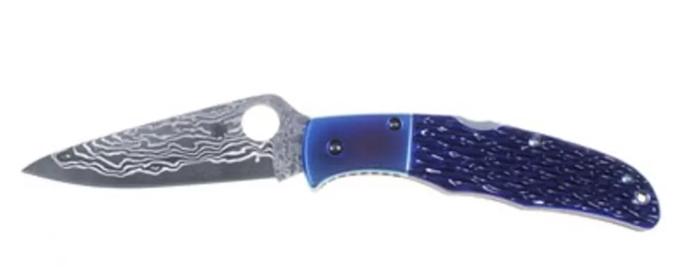 Spyderco Endura® Damascus/Jigged Bone Sprint Run™* Archived Products