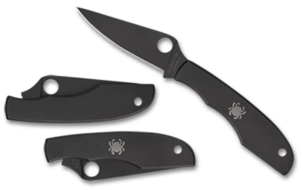 Spyderco Grasshopper™ Black* Non-Locking Folding