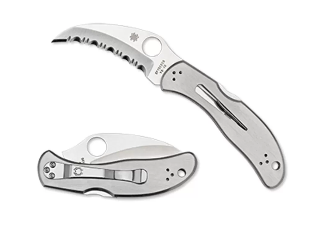 Spyderco Harpy® Clipit® Stainless* Clipit