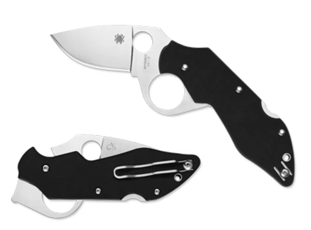 Spyderco Introvert™ G-10 Black* Archived Products