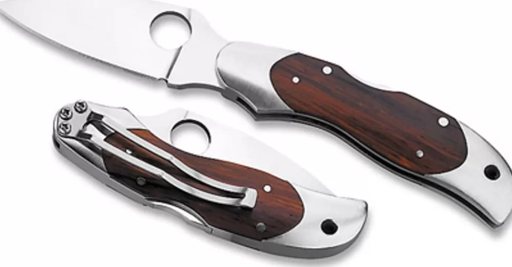 Spyderco Kopa™ Cocobolo Wood* Archived Products