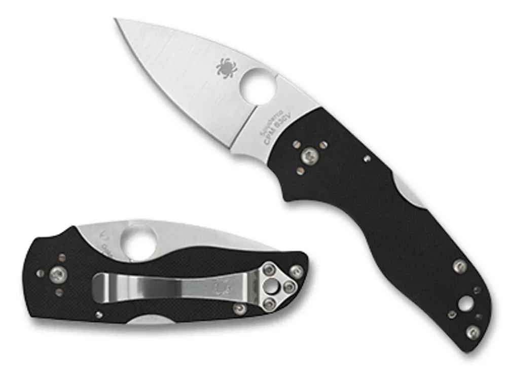 Spyderco Lil' Native® G-10 Black Mid Back Lock* Clipit