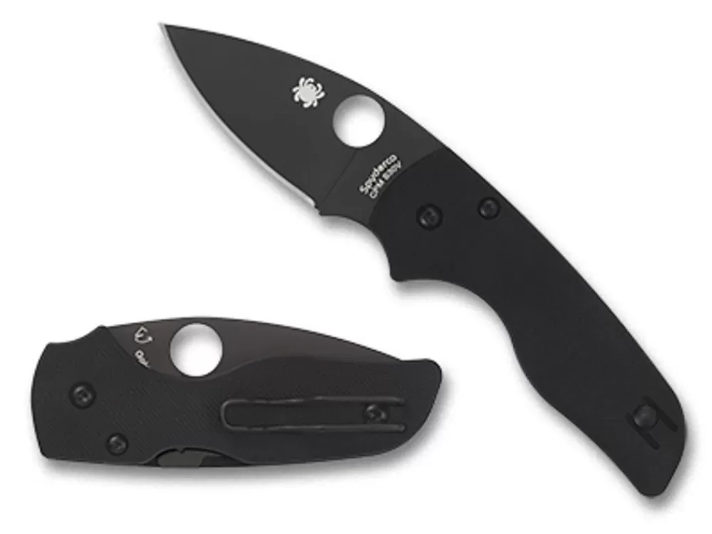 Spyderco Lil' Native® G-10 Black/Black Blade* Clipit