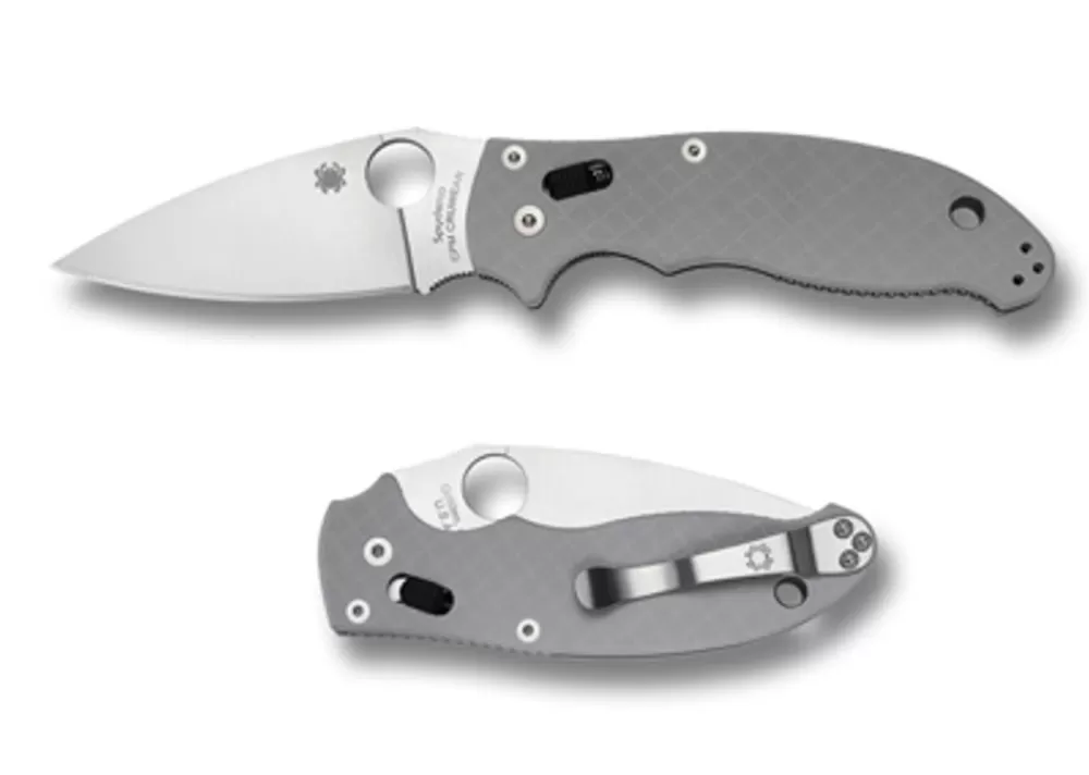 Spyderco Manix® 2 Gray G-10 Cru-Wear Sprint Run™* Archived Products