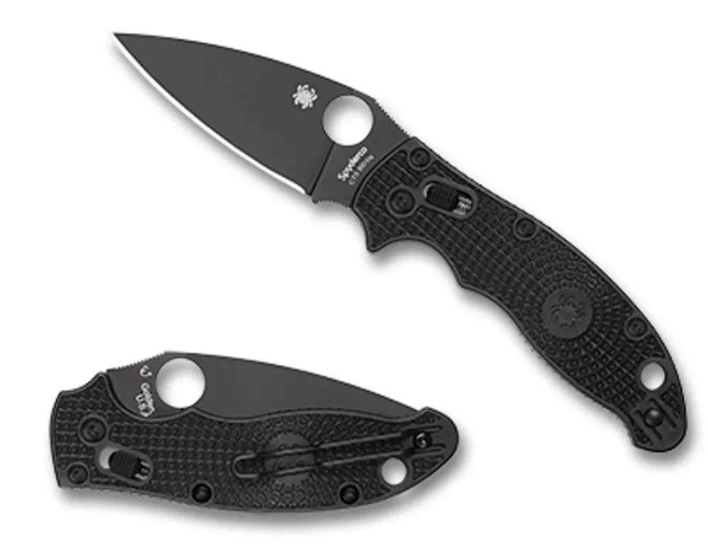 Spyderco Manix® 2 Lightweight Frcp Black/Black Blade* Clipit