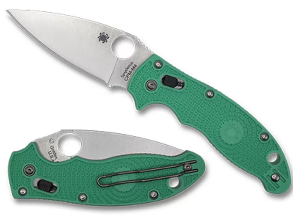 Spyderco Manix® 2 Lightweight Frcp Mint Green Cpm M4 Exclusive* Exclusives