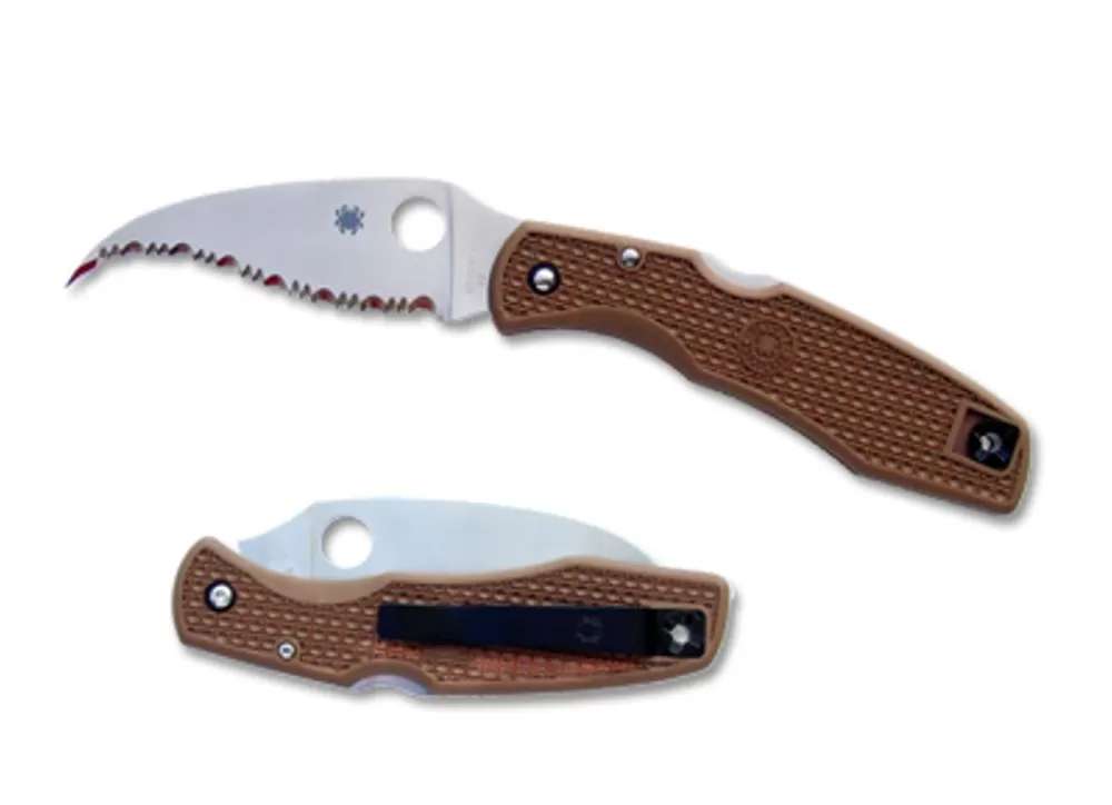 Spyderco Matriarch® Brown Frn Sprint Run™* Archived Products