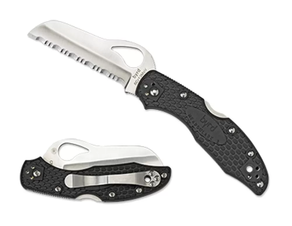 Spyderco Meadowlark® 2 Rescue Frn Black* Byrd Knives