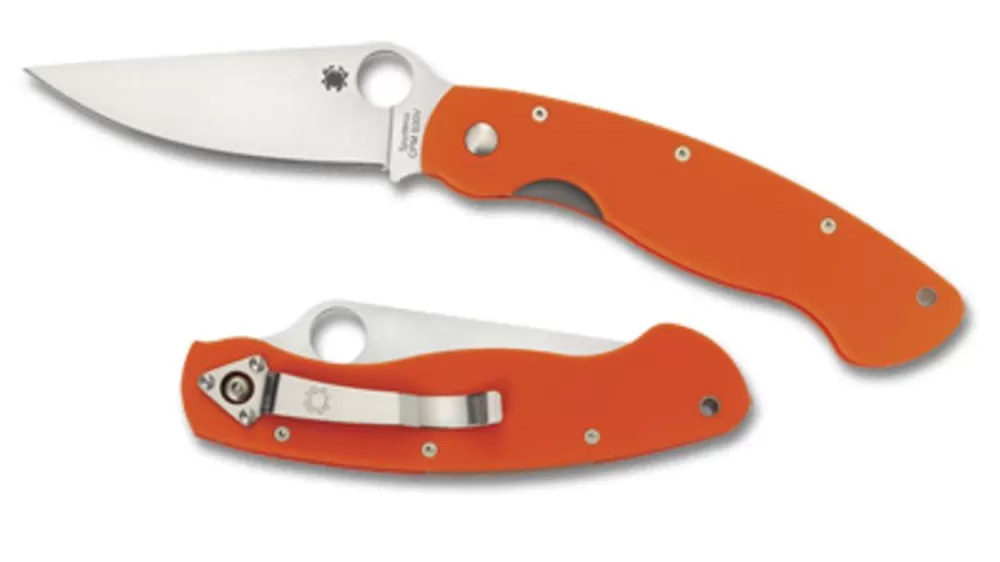 Spyderco Military™ Model Safety Orange* Archived Products