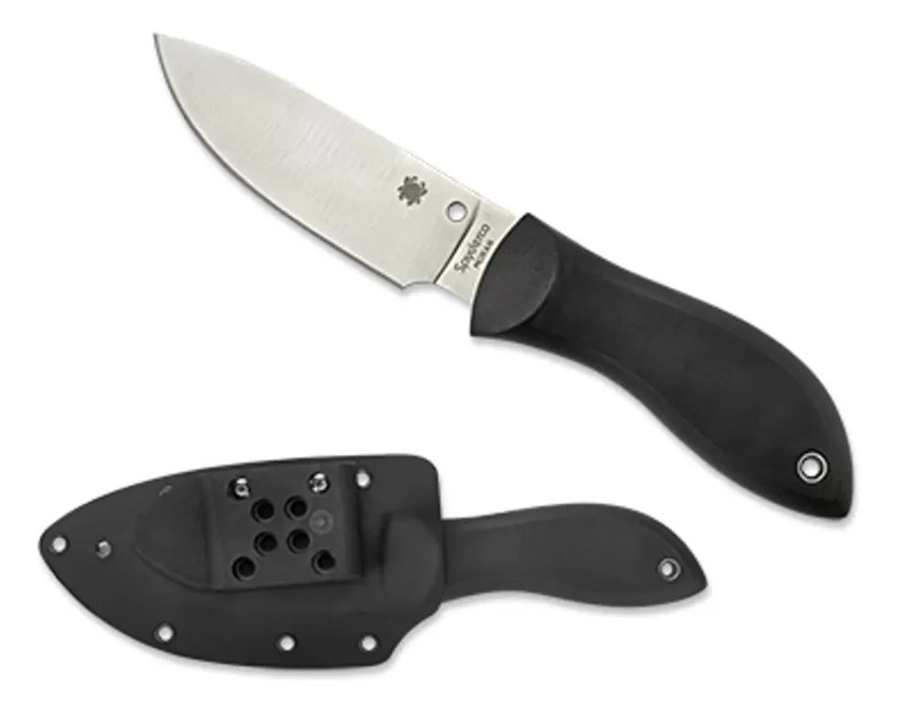 Spyderco Moran™ Frn/Kraton Drop Point* Fixed Blades