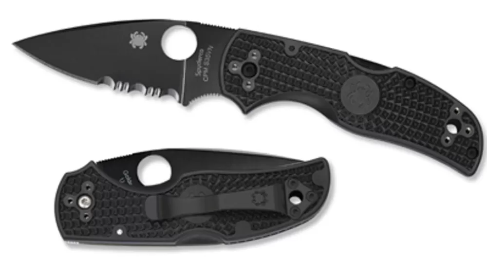 Spyderco Native® 5 Frn Black/Black Blade* Clipit