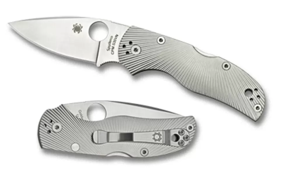 Spyderco Native® 5 Titanium Fluted* Archived Products