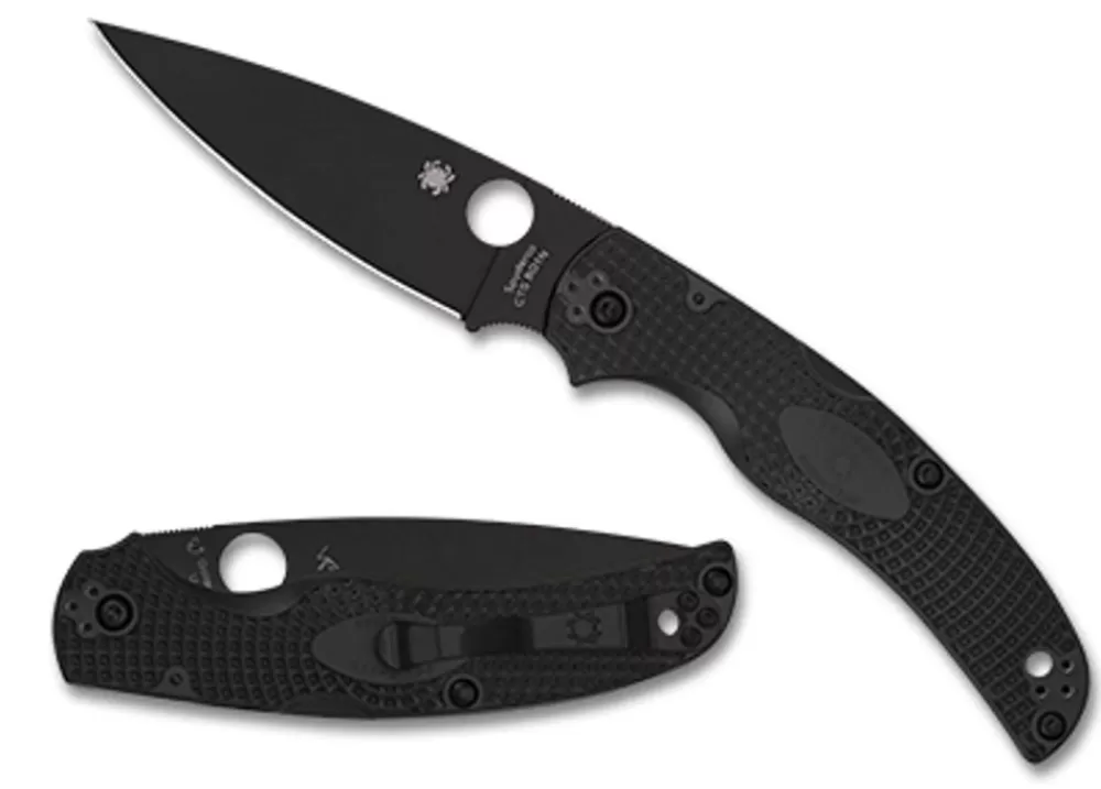 Spyderco Native Chief™ Black Lightweight Black Blade* Clipit