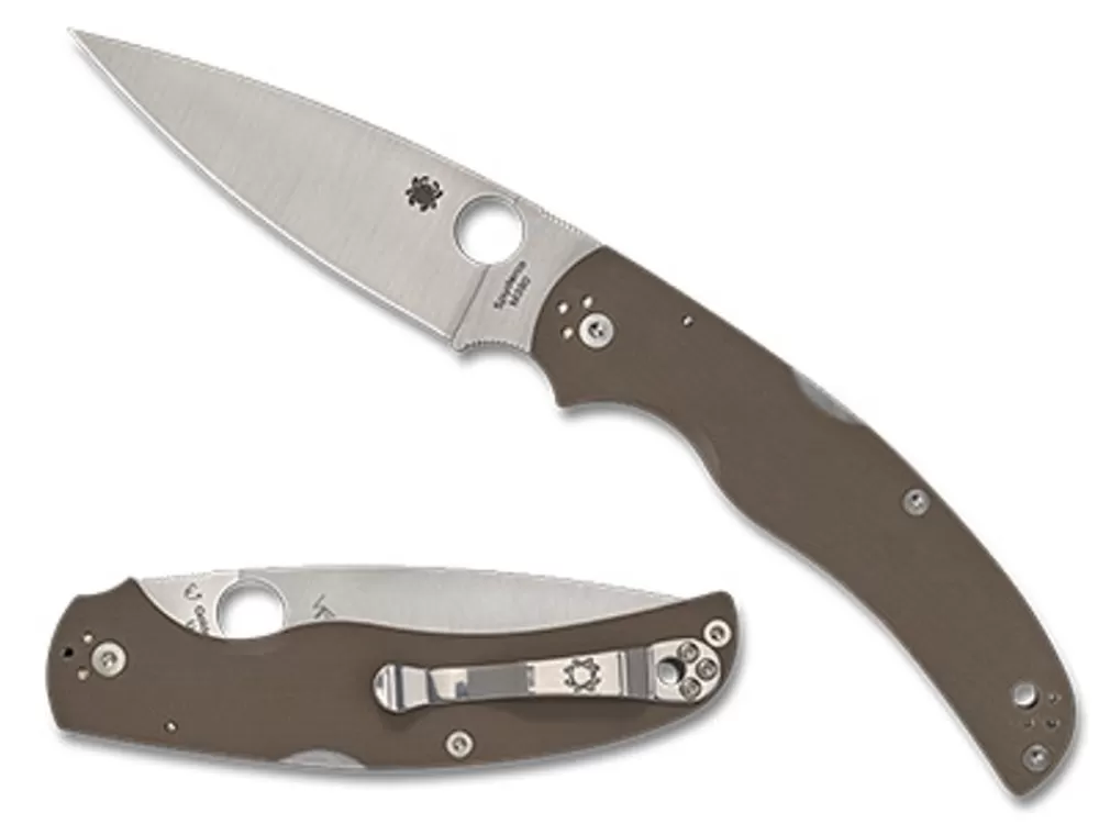 Spyderco Native Chief™ Brown G-10 M390 Sprint Run* Clipit