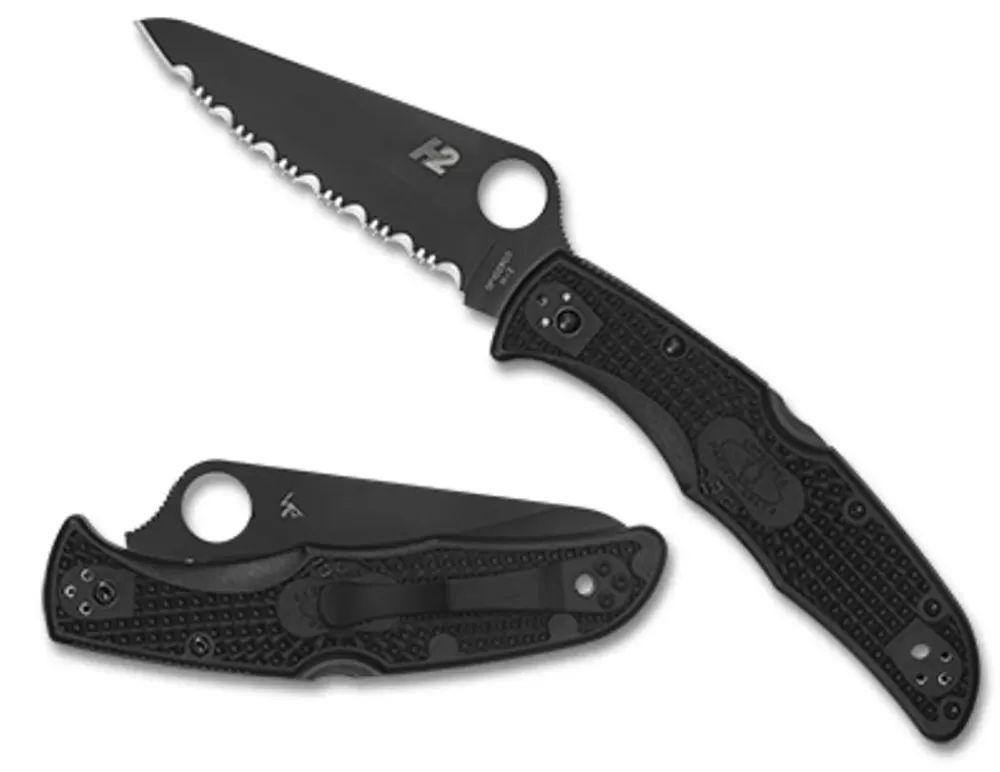 Spyderco Pacific Salt® 2 Black Blade* Clipit