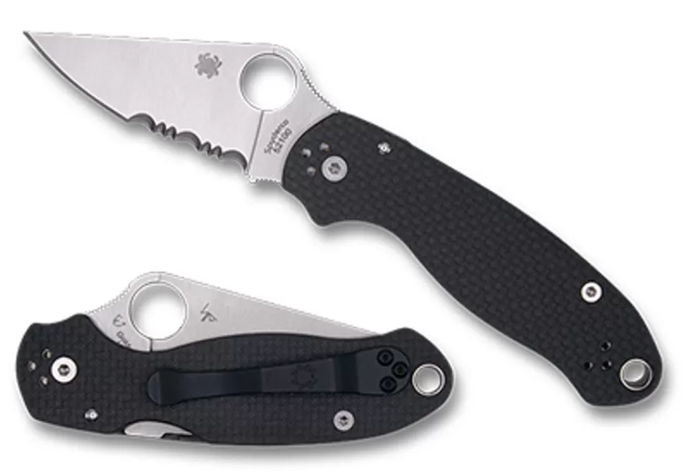 Spyderco Para® 3 Carbon Fiber 52100 Exclusive* Archived Products