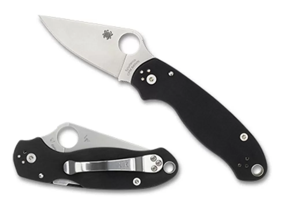 Spyderco Para® 3 G-10 Black* Clipit