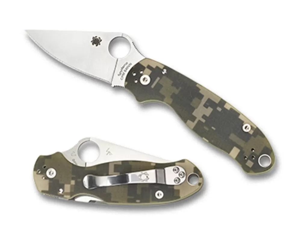 Spyderco Para® 3 G-10 Camo* Clipit