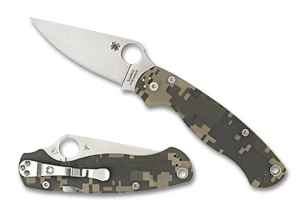 Spyderco Para Military® 2 G-10 Camo* Clipit