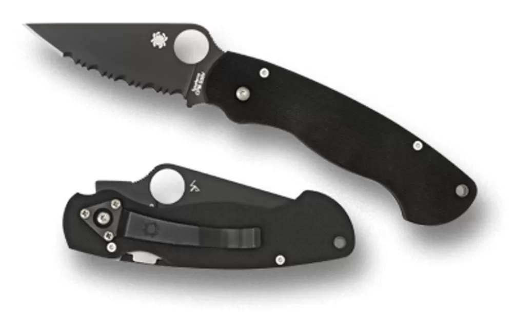 Spyderco Para Military® Black Blade* Archived Products