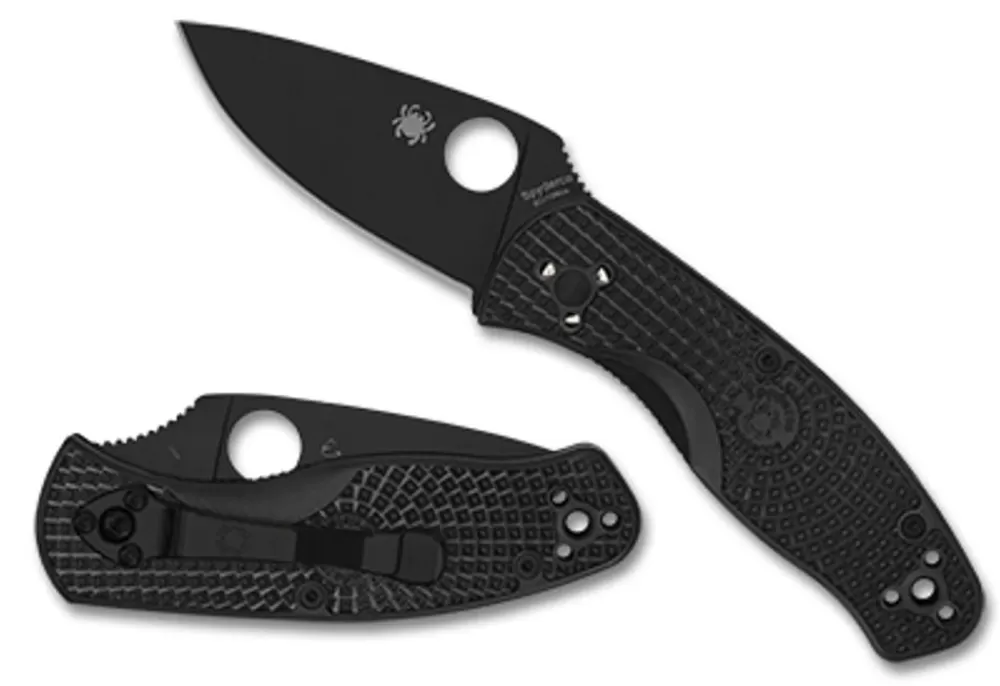 Spyderco Persistence® Lightweight Black Blade* Clipit