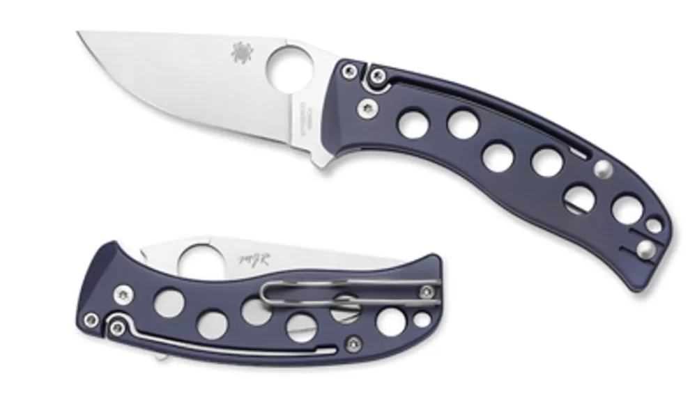 Spyderco Pits™ Folder Ti Blue* Archived Products