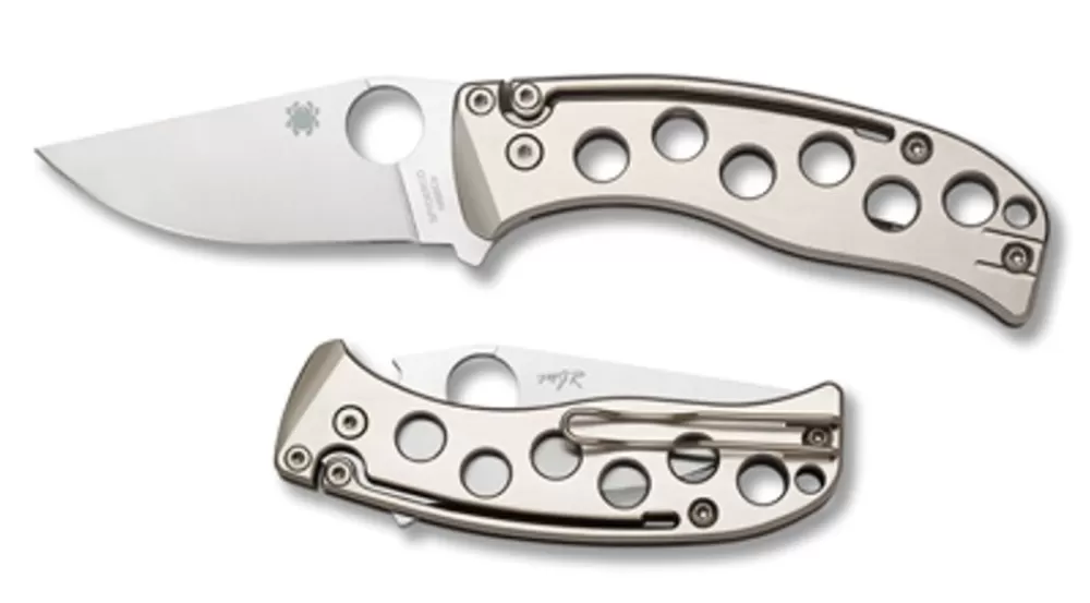 Spyderco Pits™ Folder Titanium* Archived Products